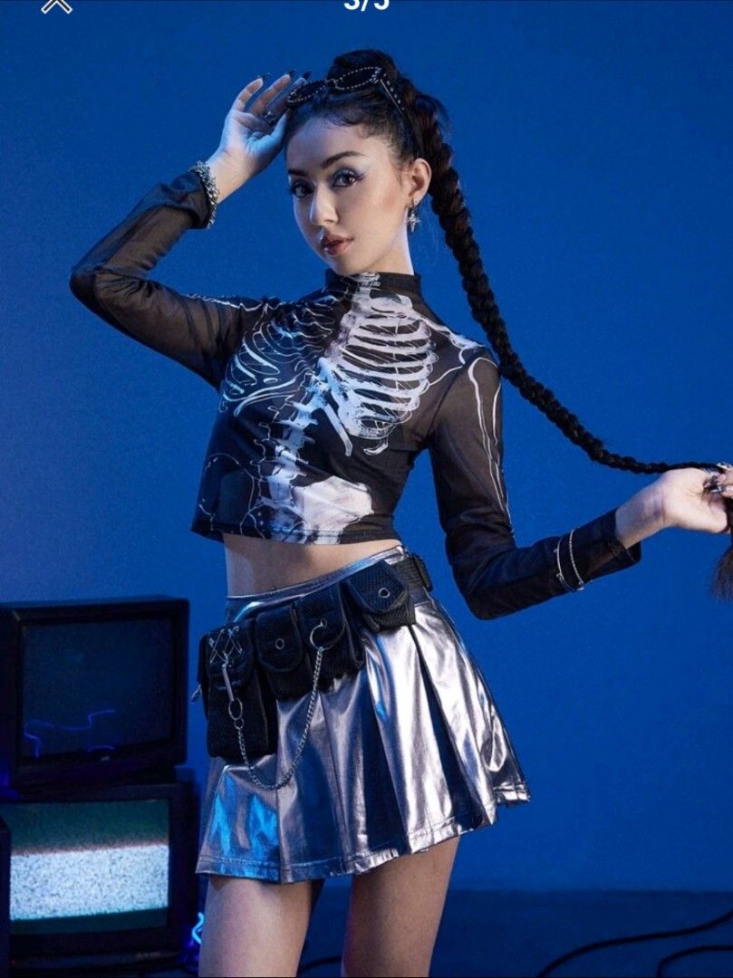 Romwe mesh top top