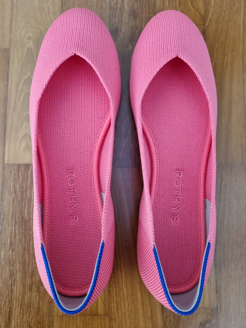 Rothys The Flat, Grapefruit (US 8), Women's Fashion, Footwear, Flats on ...