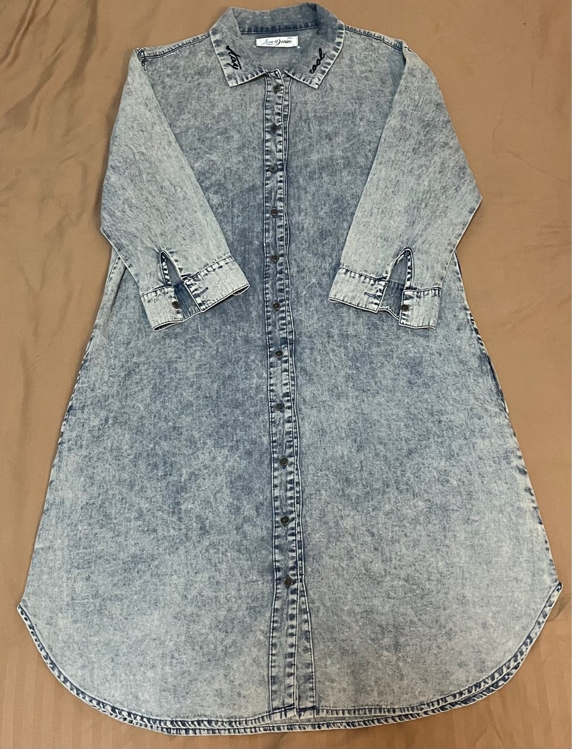Rrj denim dress sales