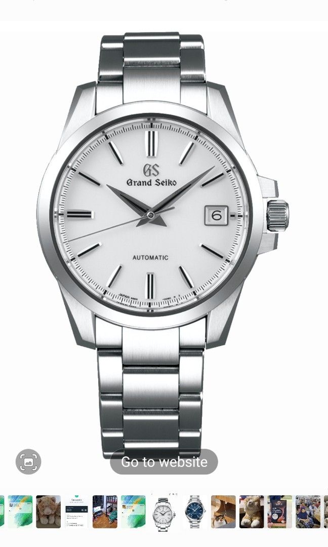 Grand seiko Sbgr255 beautiful white dial