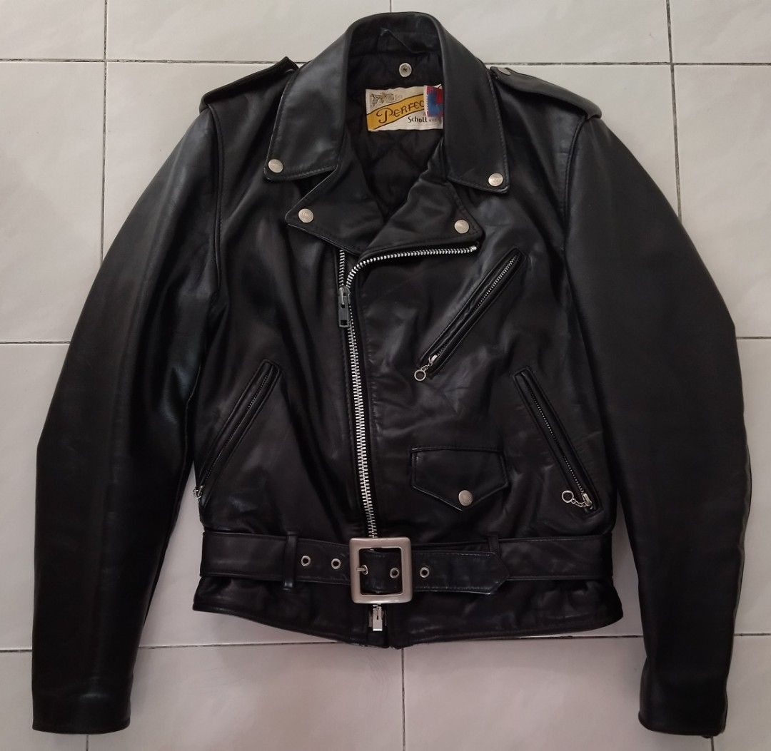 Schott Perfecto Leather Jacket Size 36/ M Fit