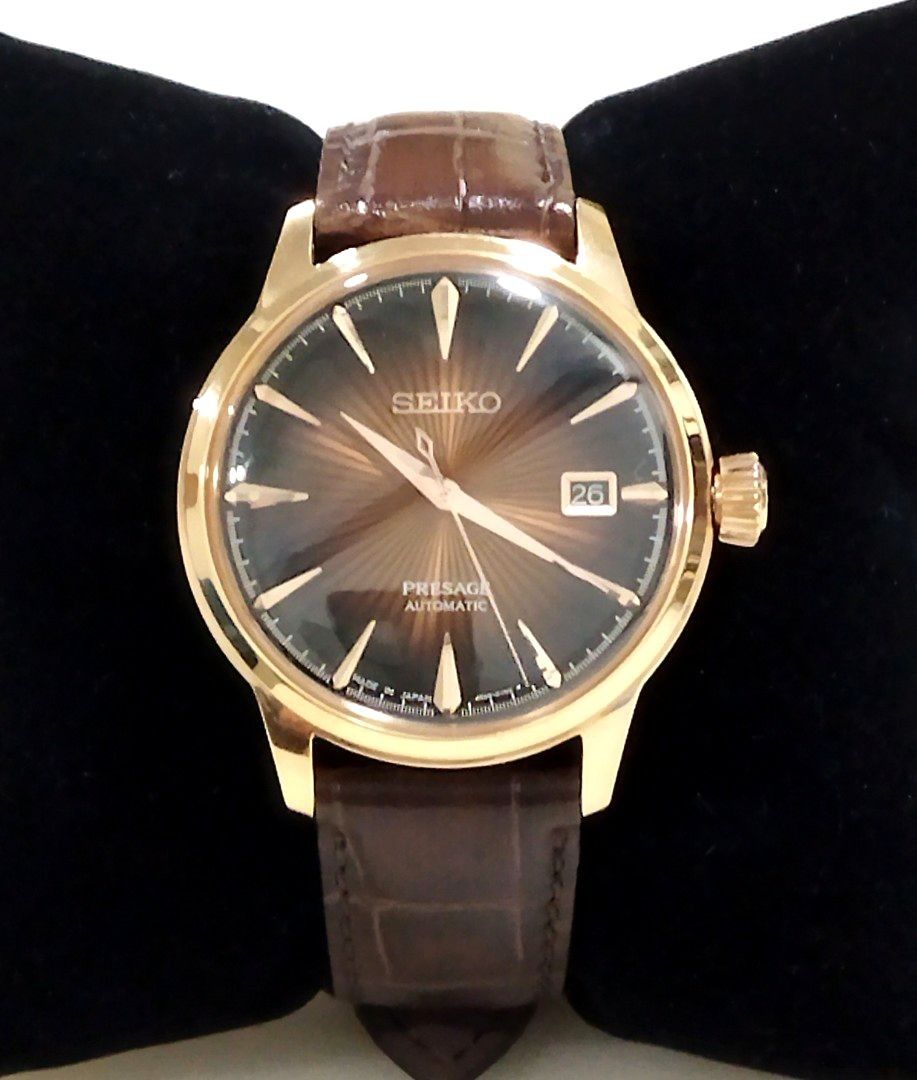 SEIKO PRESAGE MANHATTAN COCKTAIL, Men's Fashion, Watches & Accessories,  Watches on Carousell