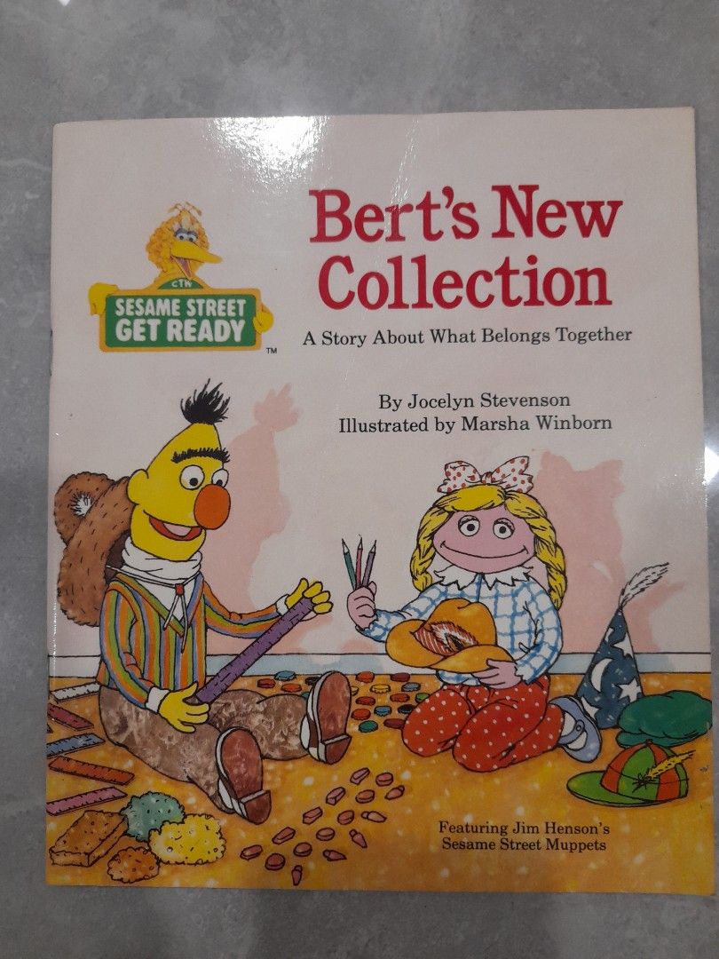 Sesame Street Bert's New Collection Children Book, Hobbies & Toys