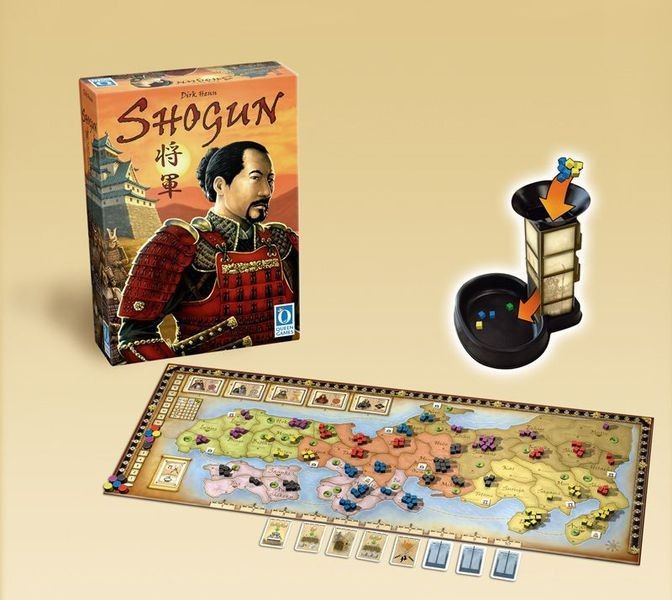 Shogun Big Box boardgame將軍大盒版桌遊, 興趣及遊戲, 玩具& 遊戲類
