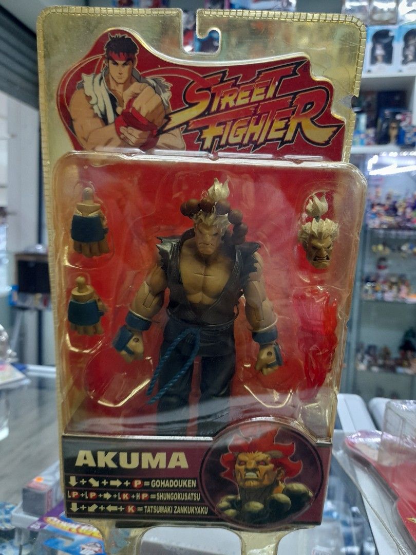 Street Fighter - Round 4 - Akuma Blue Variant - SOTA Toys Action Figure