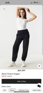 urban planet new black sweatpants