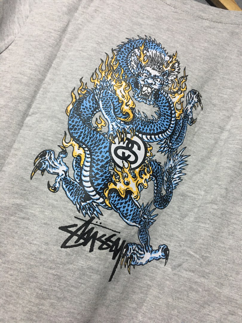 Stussy Dragon Shirt, Men's Fashion, Tops & Sets, Tshirts & Polo Shirts ...