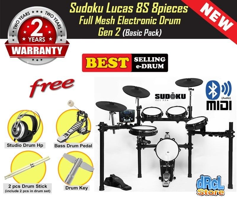 Zhruns electronic deals drum kit