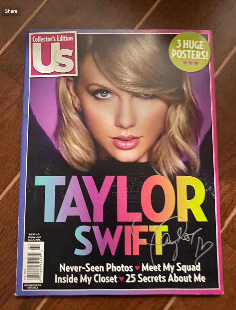 Taylor Swift Us Weekly Collector's Edition, Hobbies & Toys, Books ...
