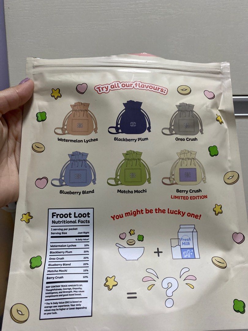 WTT/WTS The Tinsel Rack Fruit Loop Bag (TTR), Women's Fashion, Bags