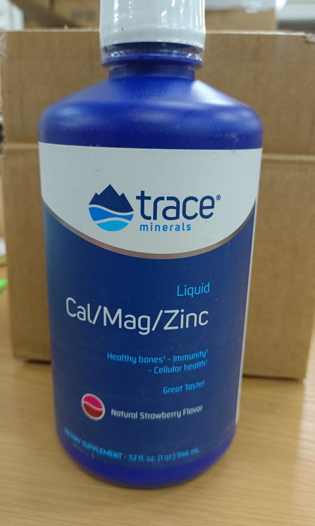 Trace minerals Cal mag zinc 946ml, 美容＆化妝品, 指甲美容＆其他 Carousell
