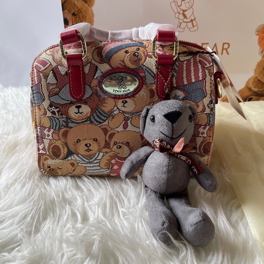 TTWN Bear Sling Bag Jastip PO BKK Bangkok Tas Viral Thailand Cross Body Hand Carry Tas Wanita New