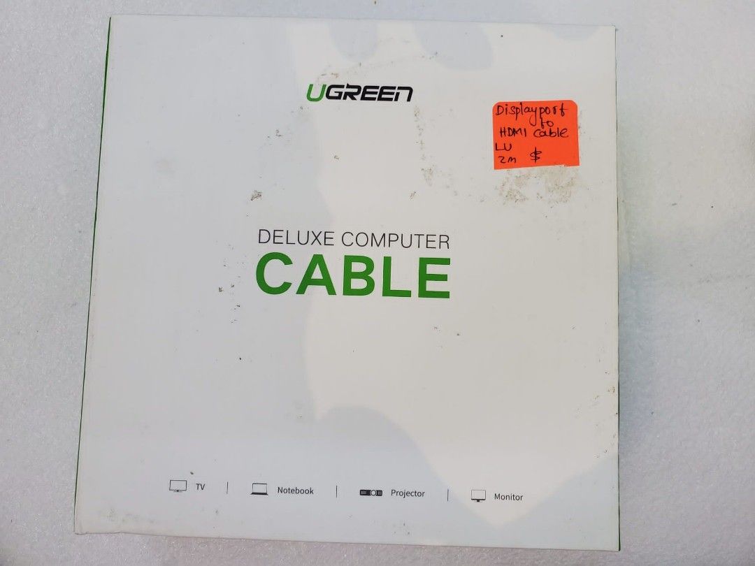 UGreen Displayport Male to HDMI Male 2 meter 40434, Computers & Tech ...