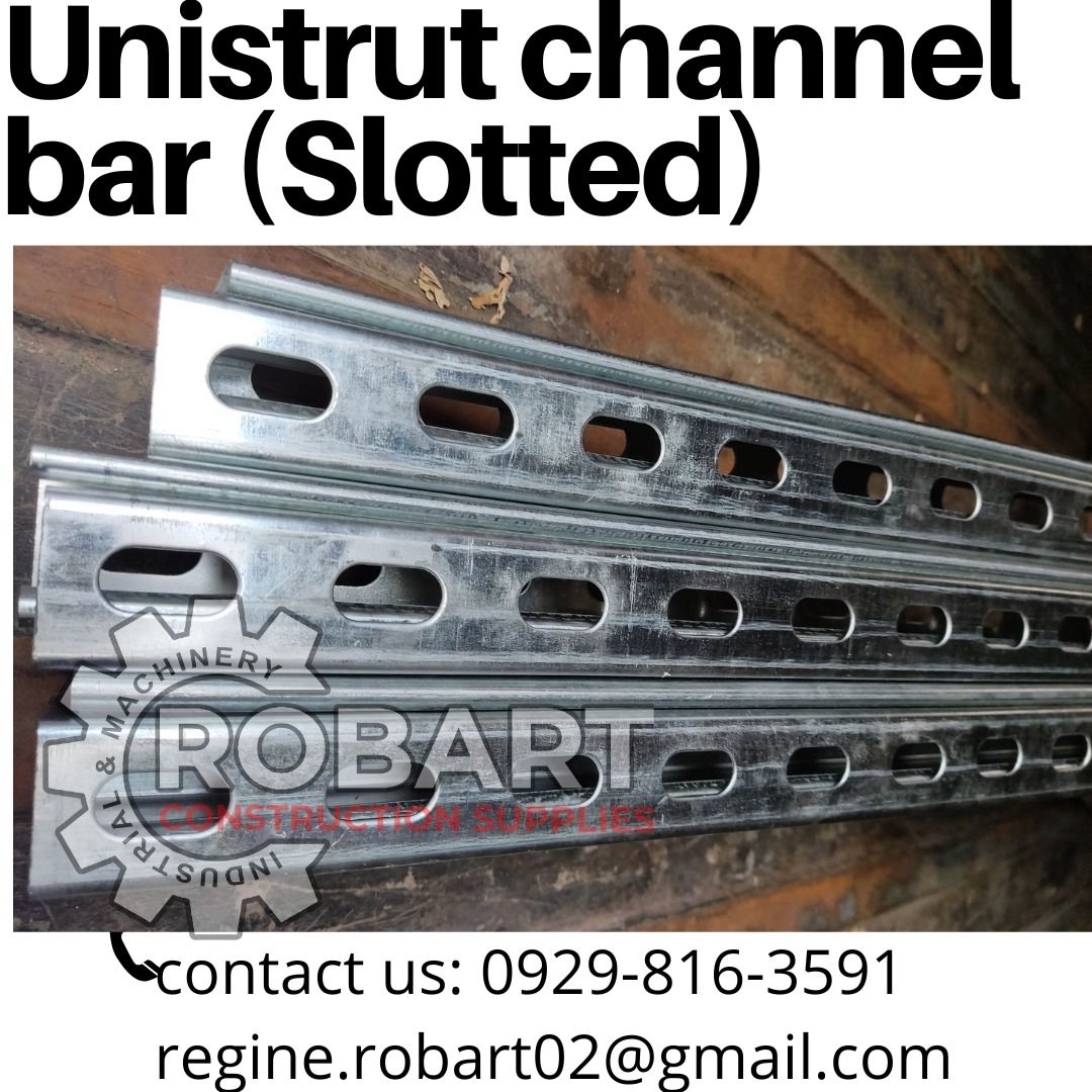 Unistrut channel bar (Slotted), Commercial & Industrial, Construction