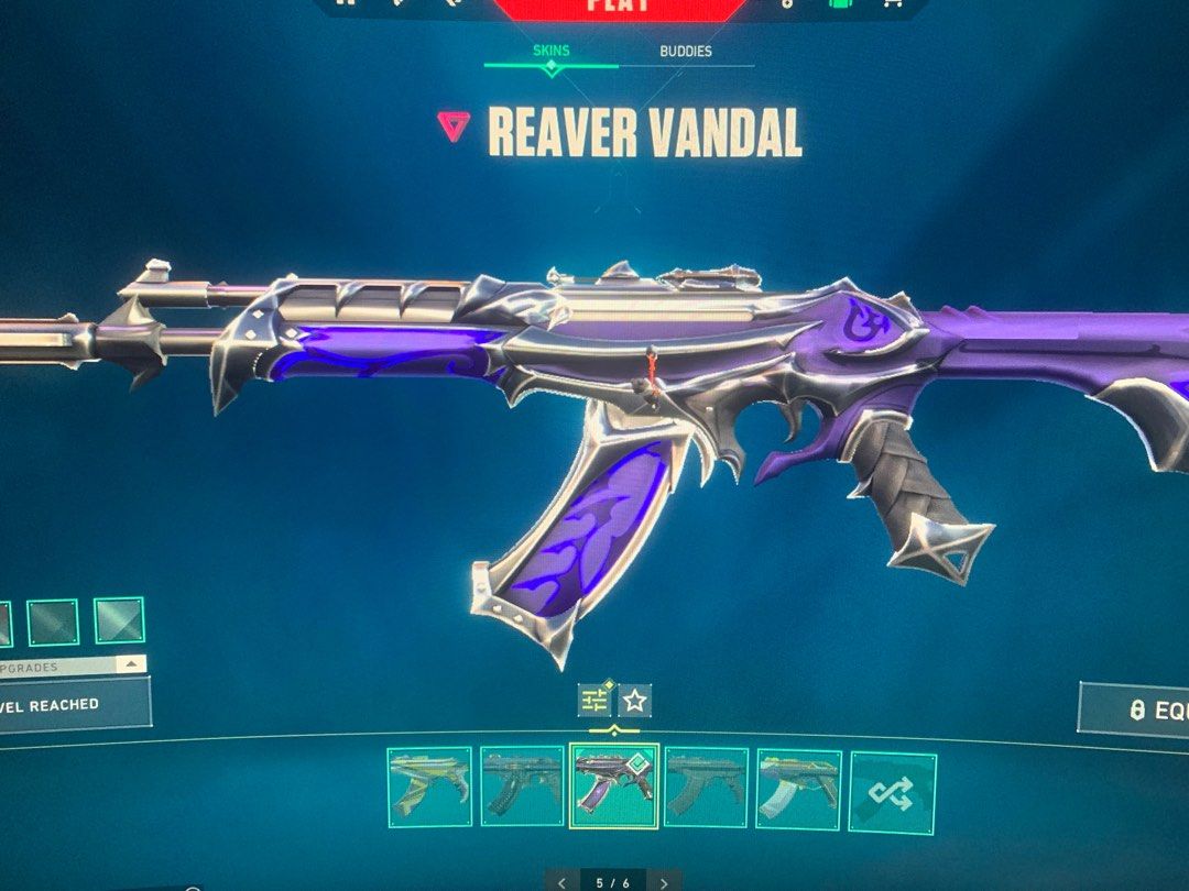 VALORANT CHEAPEST RGX BLADE (4 PREMIUM KNIVES), Video Gaming, Gaming Accessories, InGame