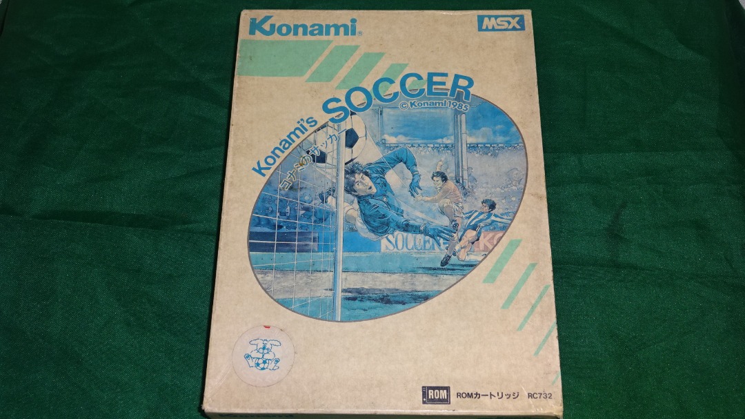 Jeu MSX SOCCER Konami En Boîte - Cartouche ROM, Très Bon état, édition Japon