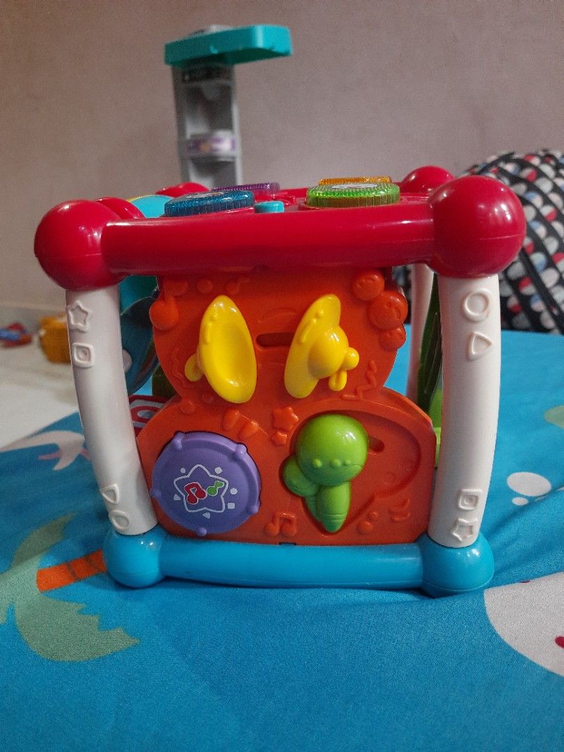 Vtech turn and learn cube bayi anak mainan baby walker di carousell