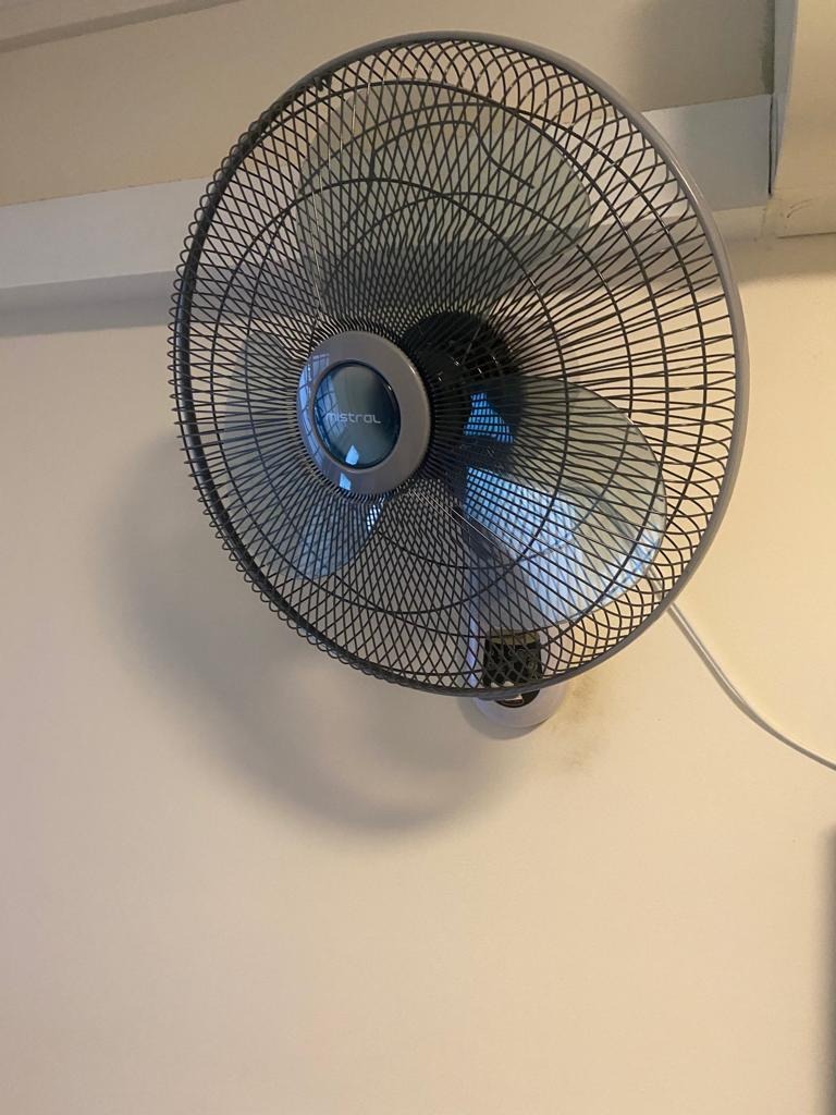 wall mount fan mistral including the remote, Furniture & Home Living