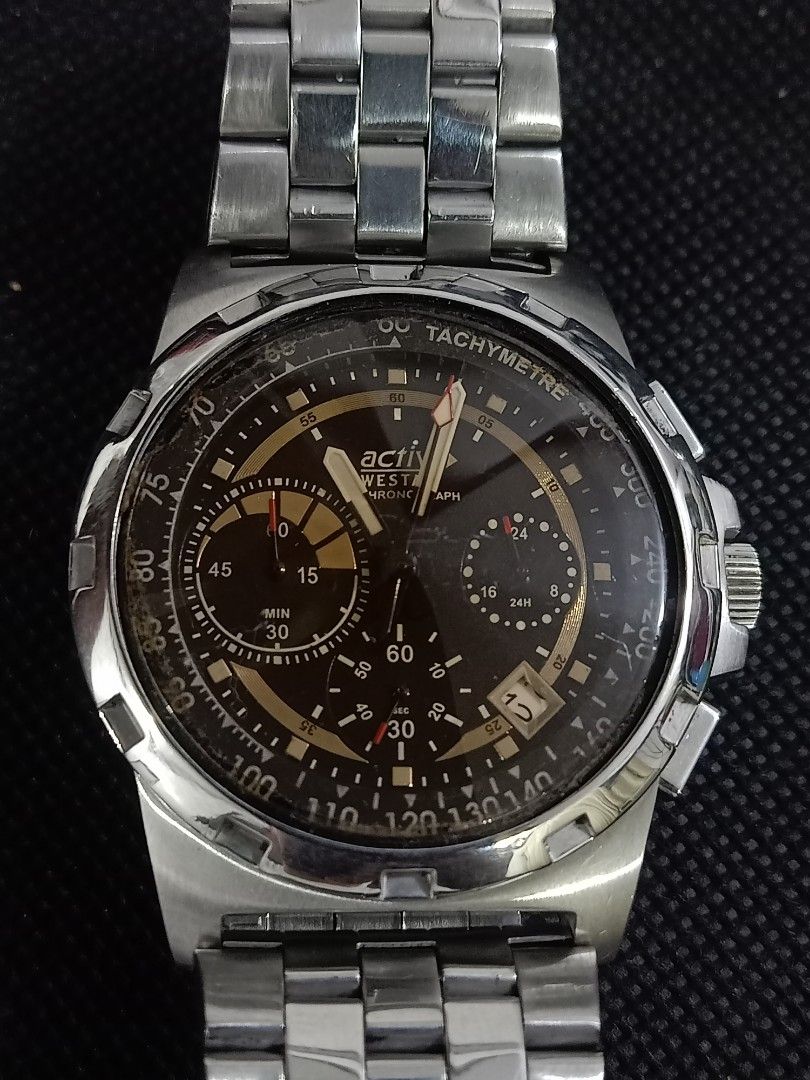 Westar chronograph, Men's Fashion, Watches & Accessories, Watches on ...