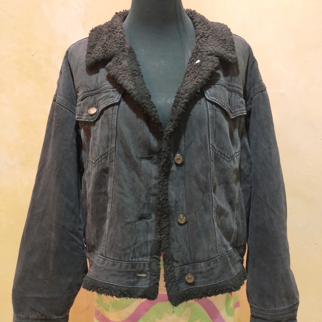 Wild Fable Denim Jacket, Women's Fashion, Coats, Jackets and Outerwear ...