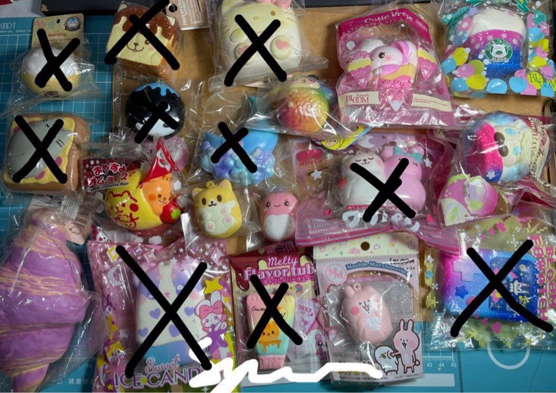 WTS OFFICIAL BRANDED SQUISHIES