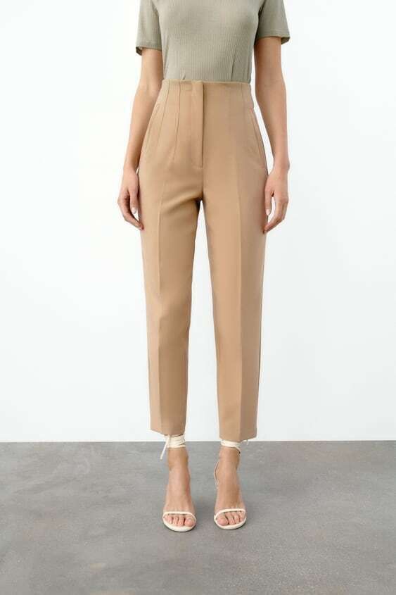 Zara camel pants clearance