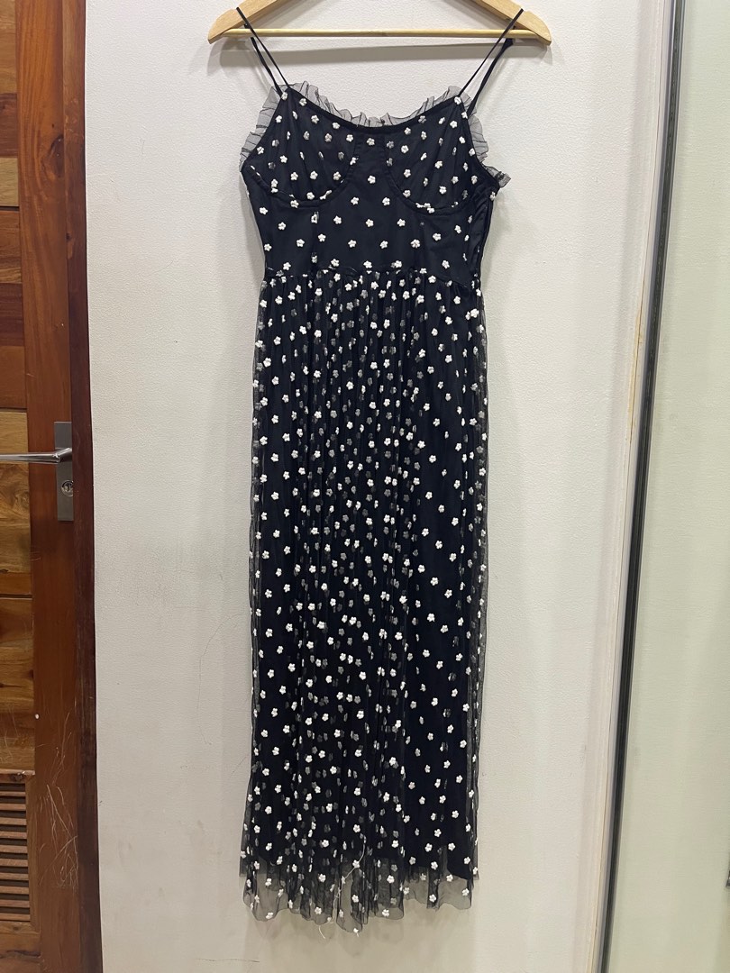 Zarya Floral Corset Midi Dress