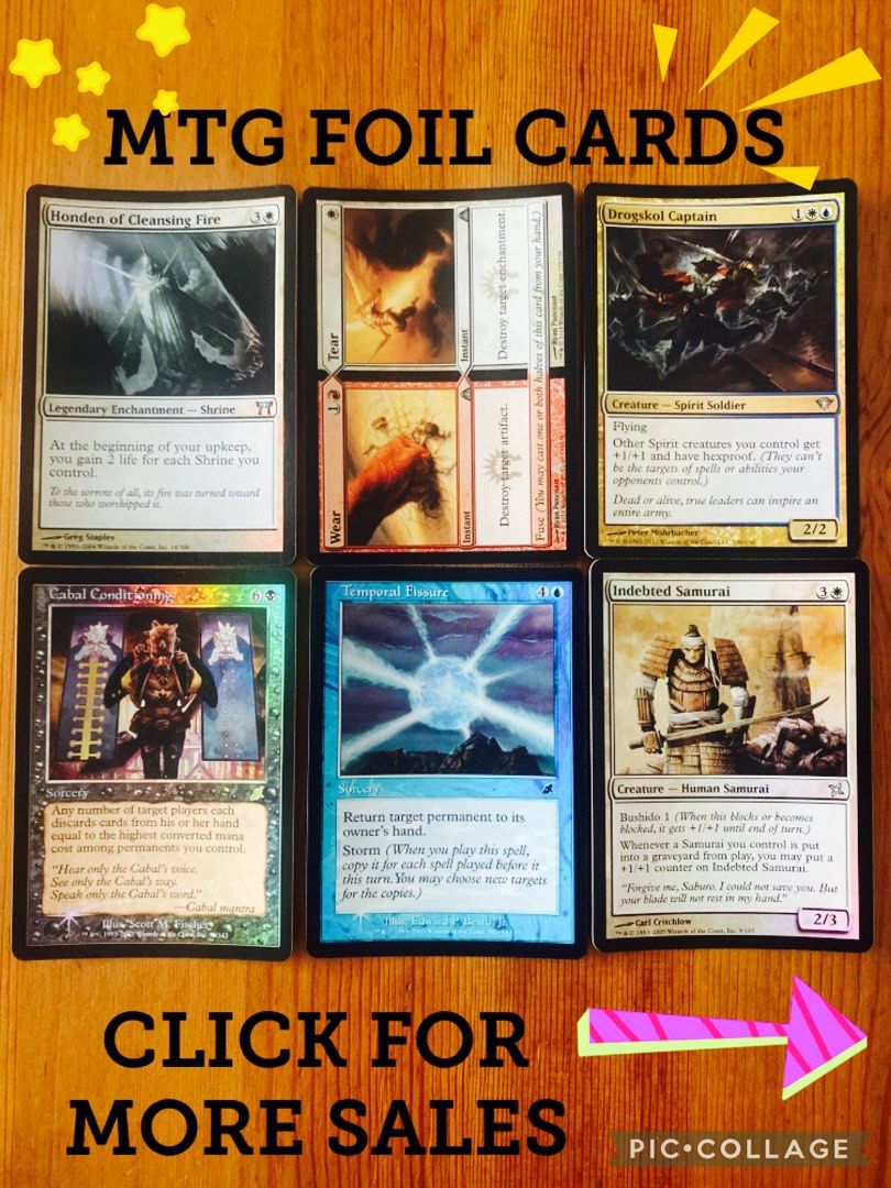 *1*MTG Expensive foil cards, Hobbies & Toys, Toys & Games on Carousell
