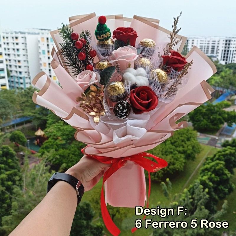 Bouquet chocolate, Hobbies & Toys, Stationery & Craft, Flowers