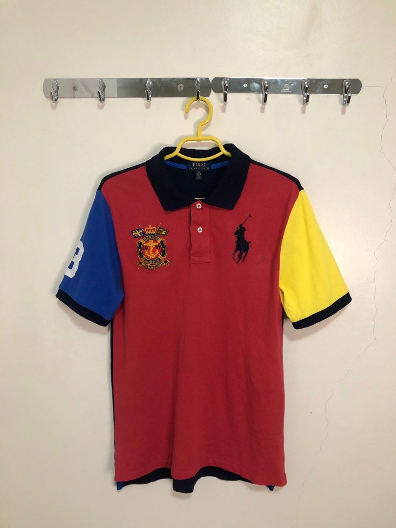 2 Ralph Lauren Polo Shirts (As Pack) (Category: Tshirts & Polo Shirts ) located in Imus. Submitted by ShopCVT (Listing ID 1203008427, Image 2). Description: Ralph Lauren Multicolor Size: Large Color: Multicolor Dimensions: Length - 67.5cm, Width - 41cm As you see on the photos: A bit of ink stain Manage your expectations Ralph Lauren White Size: Large Color: White Dimensions: Length - 69cm, Width - 51cm As you see on the photos: A few ink stains 