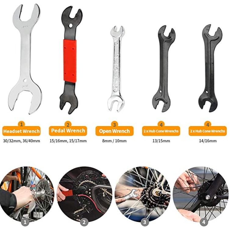 Bike repair tools clearance names