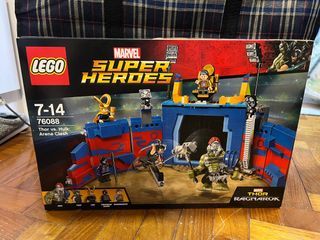 [Brand New, BNIB] 76088 LEGO Thor Ragnarok Thor vs. Hulk Arena Clash 