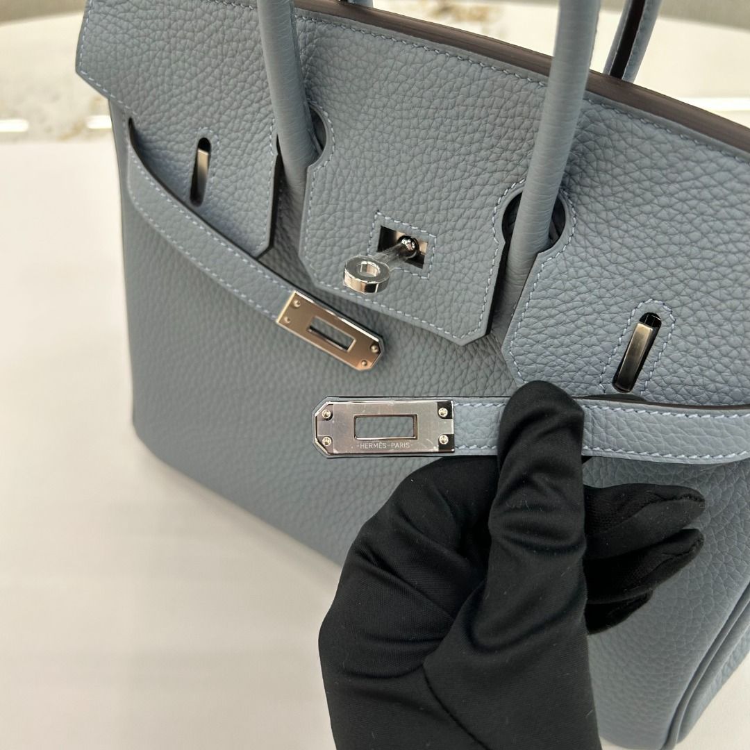 New j7 blue Lin Togo birkin 25 Phw #birkin25 #bluelin