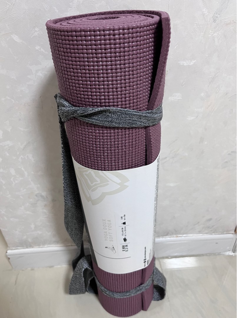 全新 Decathlon Yoga Mat 瑜珈墊, 運動產品, 運動與健身, 運動與健身 運動地墊 Carousell