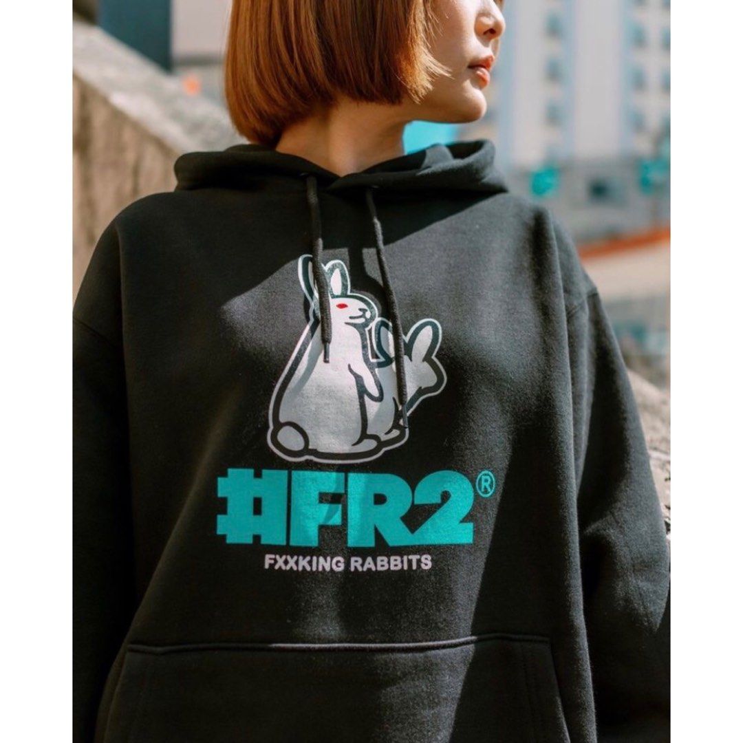 沖繩限定FR2月桃Logo Hoodie, 名牌, 服裝- Carousell