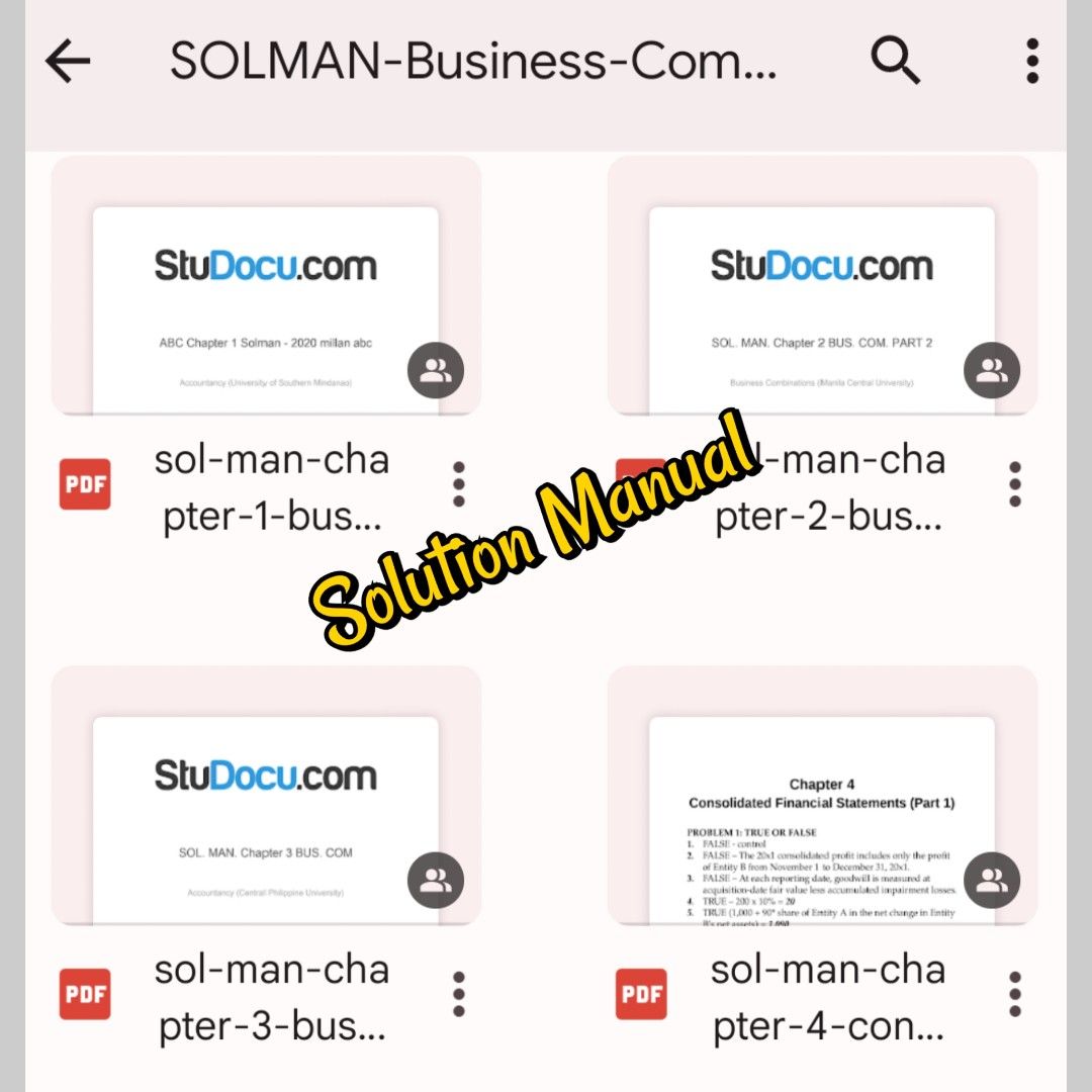 Accounting for Business Combinations by Millan 2020 PDF Book and