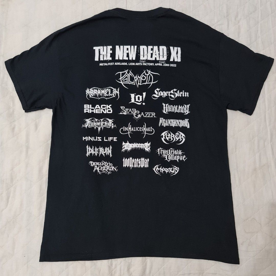 ADELAIDE METALFEST The New Dead XI, Men's Fashion, Tops & Sets