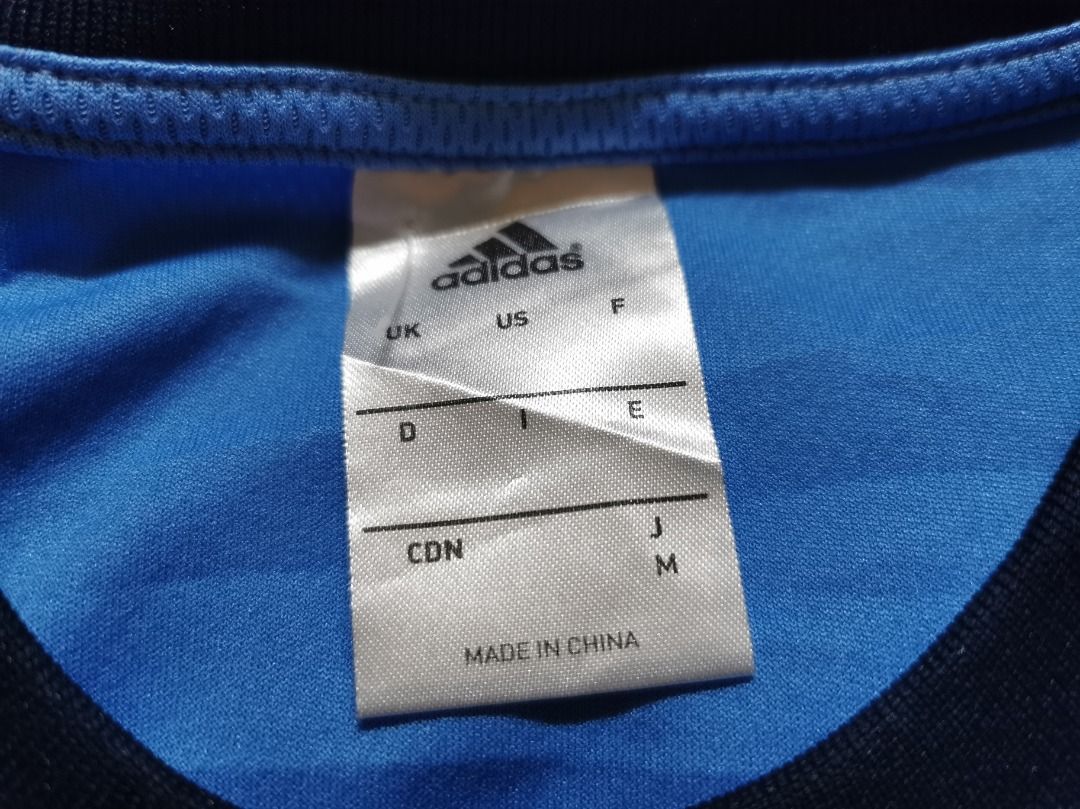Adidas t-shirts best sale made in china