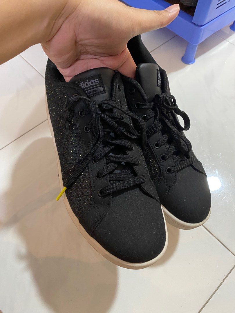 Adidas cloudfoam online black and green