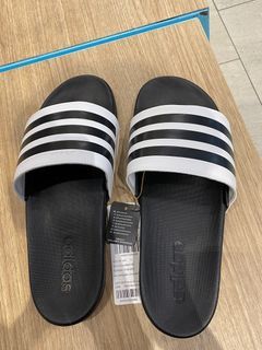 men's adilette comfort slide sandals from finish line