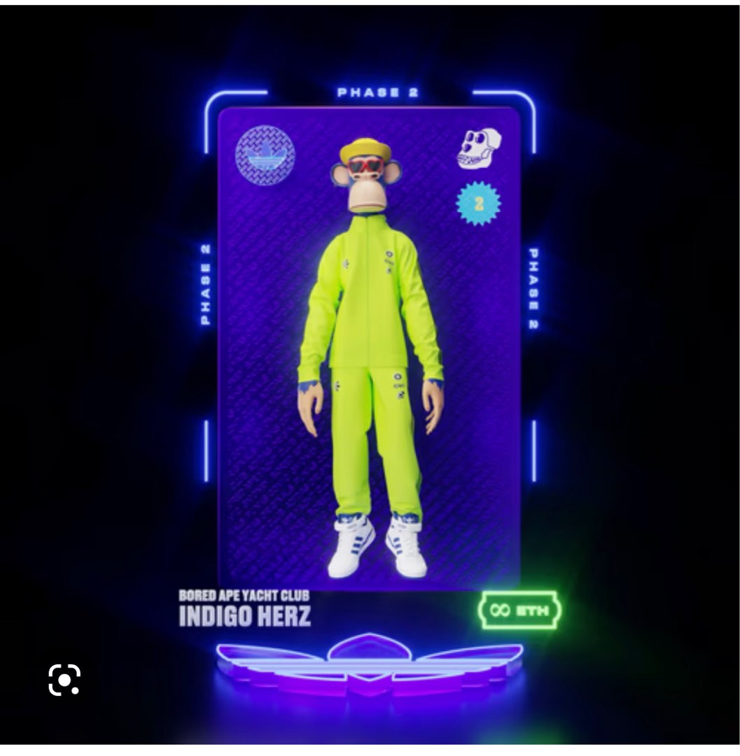 Adidas NFT limited edition tracksuit, Women's Fashion, Activewear on