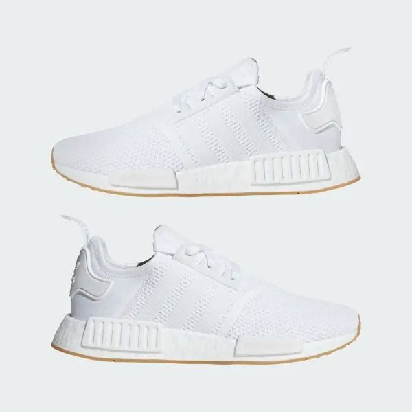 Adidas originals nmd_r1 hot sale sneakers white d96635