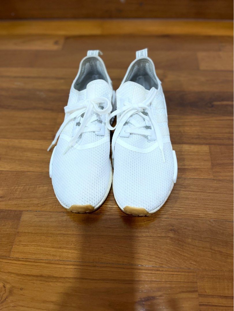 Adidas originals nmd_r1 sneakers on sale white d96635