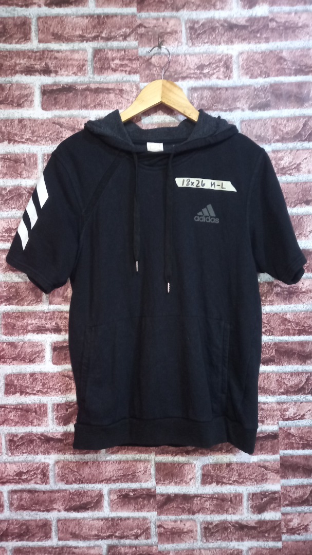 Adidas Short Sleeve Hoodie