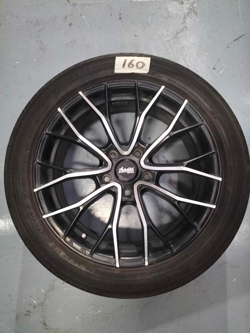 Advanti Tyre and Rim Set, Car Accessories, Tyres & Rims on Carousell