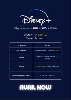 AFFORDABLE Disney+ Premium Profile