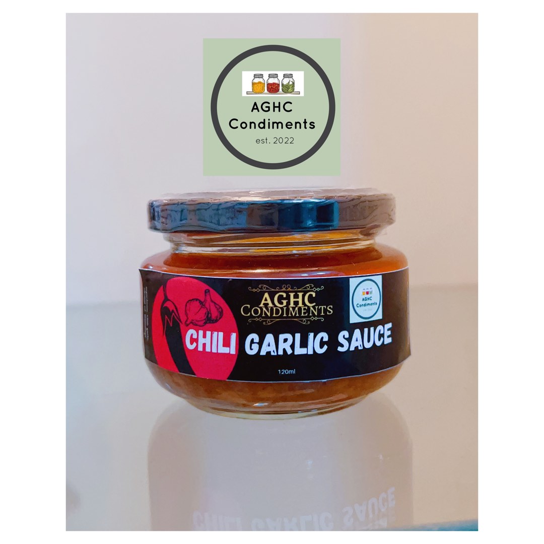 AGHC Chili Garlic Oil Sauce, Food & Drinks, Spice & Seasoning on Carousell