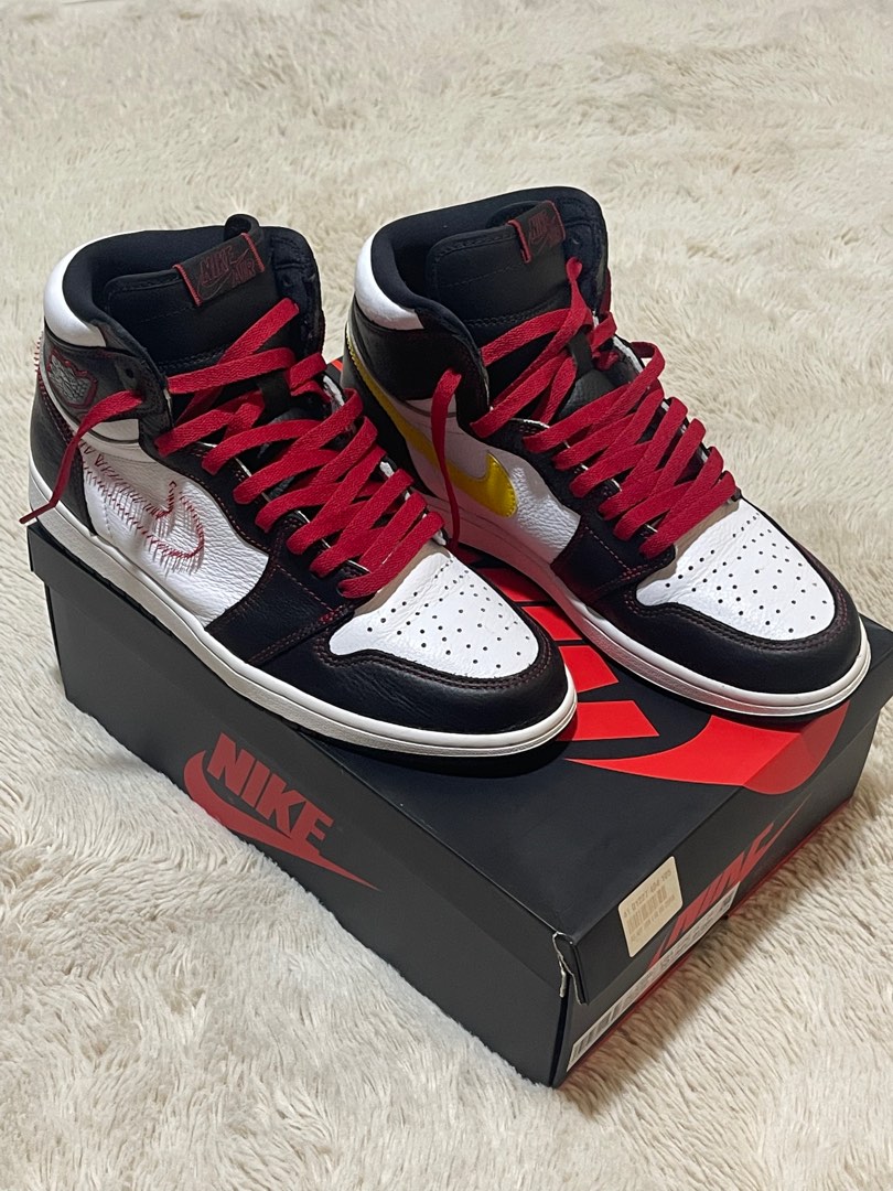 Air jordan 1 defiant yellow sale