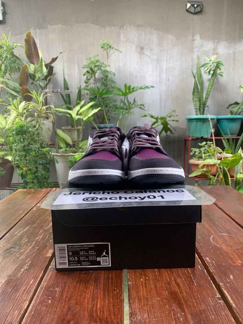Nike Golf Shoes - Air Jordan 1 Low G - Purple Smoke NRG 2022