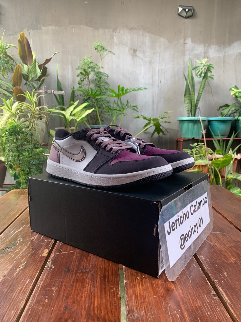 Air Jordan 1 Low Golf NRG “Purple Smoke”, Men's Fashion, Footwear ...